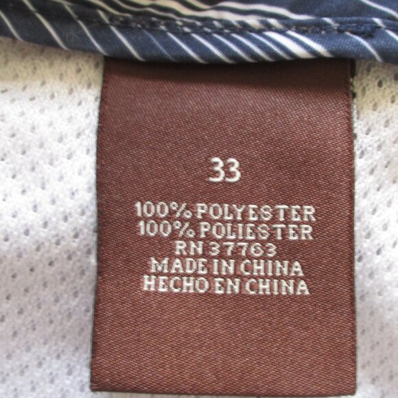 Perry Ellis Mens Blue Mesh-lined Swim 3-Pocket Board Short NWOT - Size 33W - Picture 6 of 6